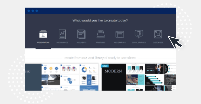 Using Visme to create images and infographics for presentations and articles